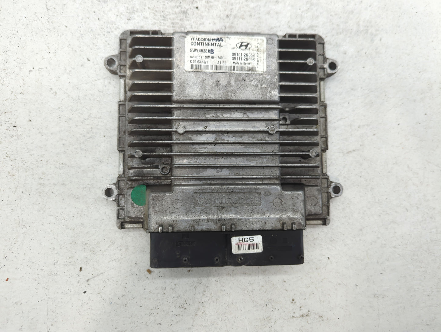 2011-2014 Hyundai Sonata PCM Engine Control Computer ECU ECM PCU OEM P/N:39111-2G663 39101-2G663 Fits Fits 2011 2012 2013 20