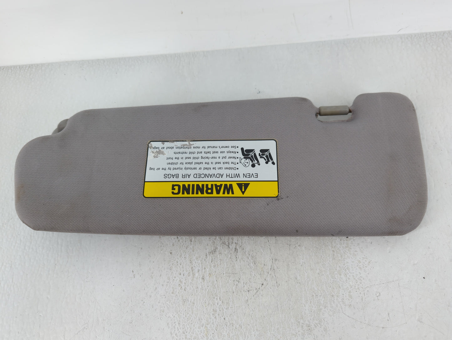 2012-2014 Hyundai Sonata Sun Visor Shade Replacement Passenger Right Mirror Fits Fits 2012 2013 2014 OEM Used Auto Parts - O