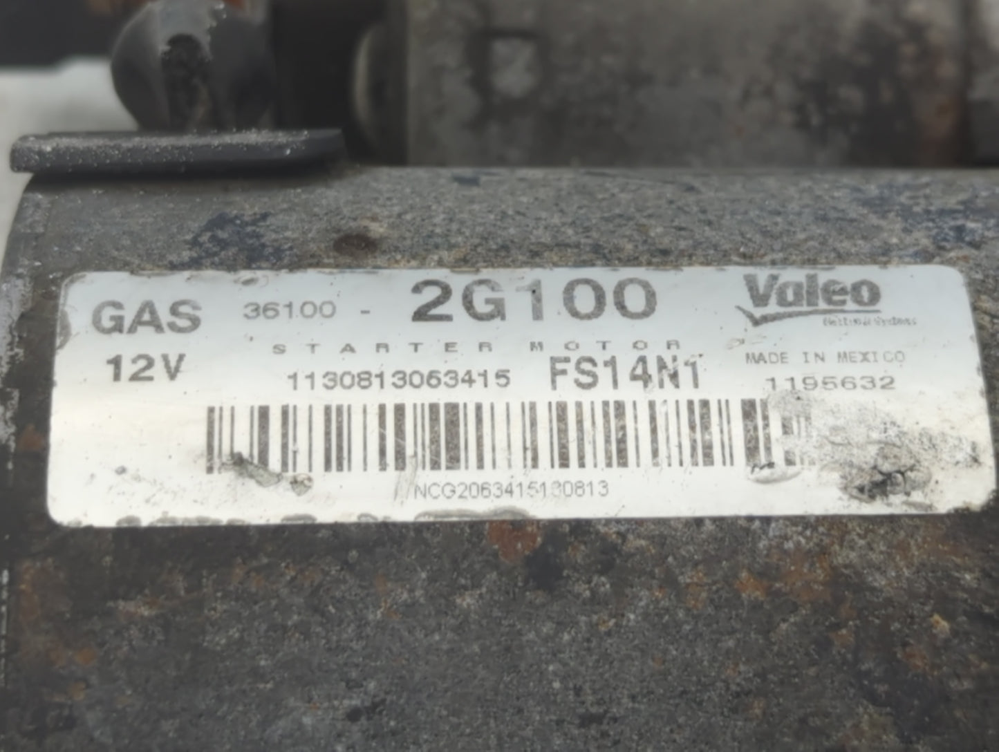 2008-2014 Hyundai Sonata Car Starter Motor Solenoid OEM P/N:36100-2G100 Fits Fits 2008 2009 2010 2011 2012 2013 2014 OEM Use