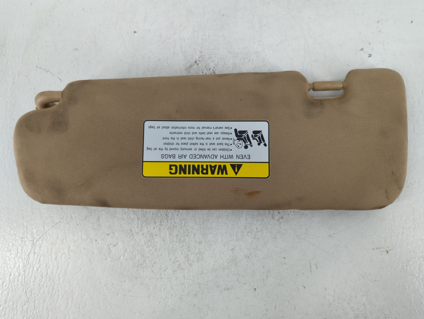 2011-2014 Hyundai Sonata Sun Visor Shade Replacement Passenger Right Mirror Fits Fits 2011 2012 2013 2014 OEM Used Auto Part