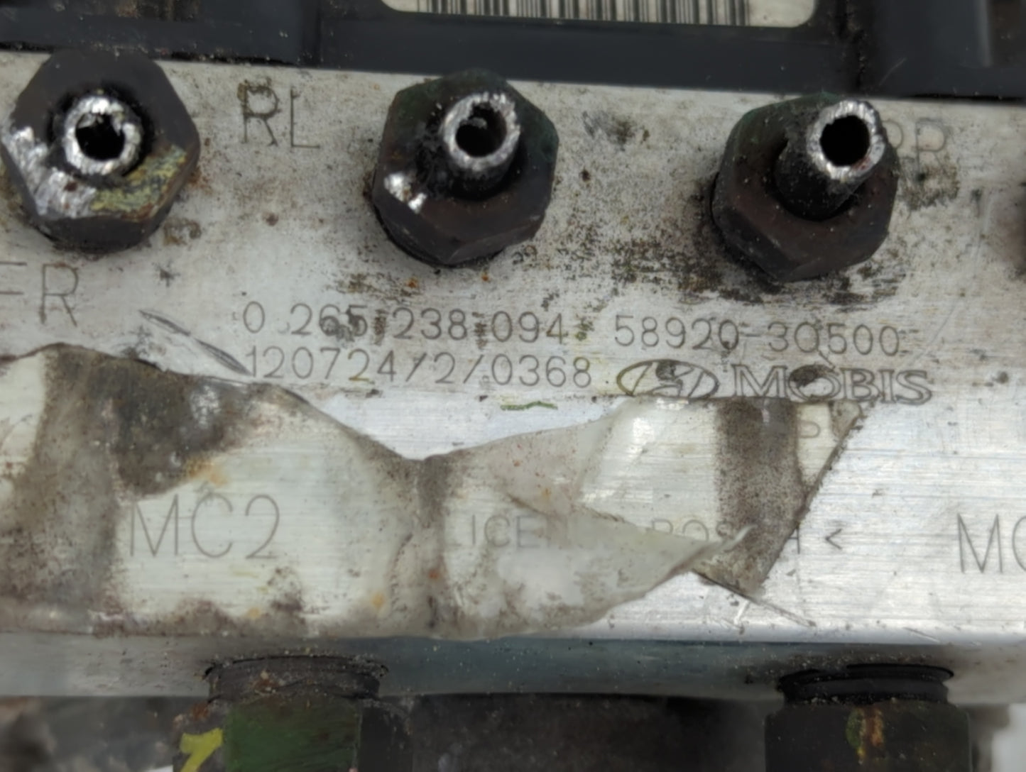 2011-2013 Hyundai Sonata ABS Pump Control Module Replacement P/N:58920-30500 0 265 238 094 Fits Fits 2011 2012 2013 OEM Used