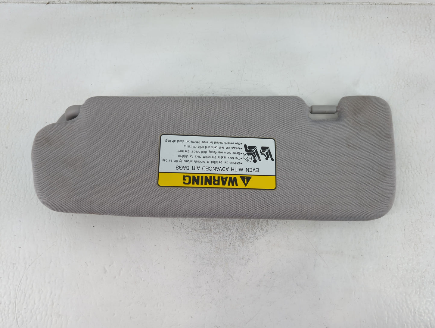2012-2014 Hyundai Sonata Sun Visor Shade Replacement Passenger Right Mirror Fits Fits 2012 2013 2014 OEM Used Auto Parts - O