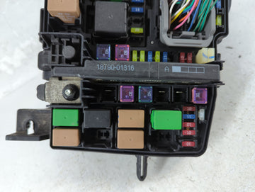 2011-2014 Hyundai Sonata Fusebox Fuse Box Panel Relay Module P/N:VS9120030074YA Fits Fits 2011 2012 2013 2014 OEM Used Auto Parts