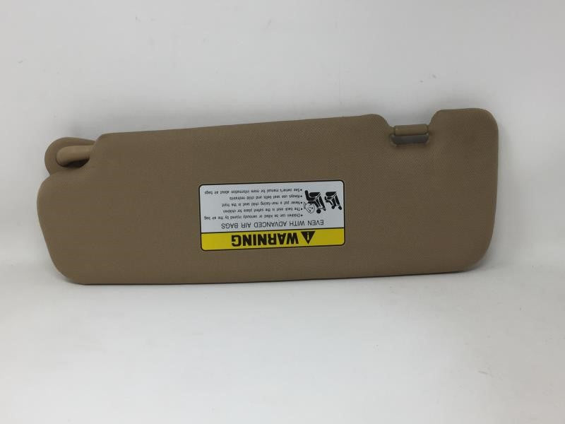2013 Hyundai Sonata Sun Visor Shade Replacement Passenger Right Mirror Fits Fits 2011 2012 2014 2015 OEM Used Auto Parts - O