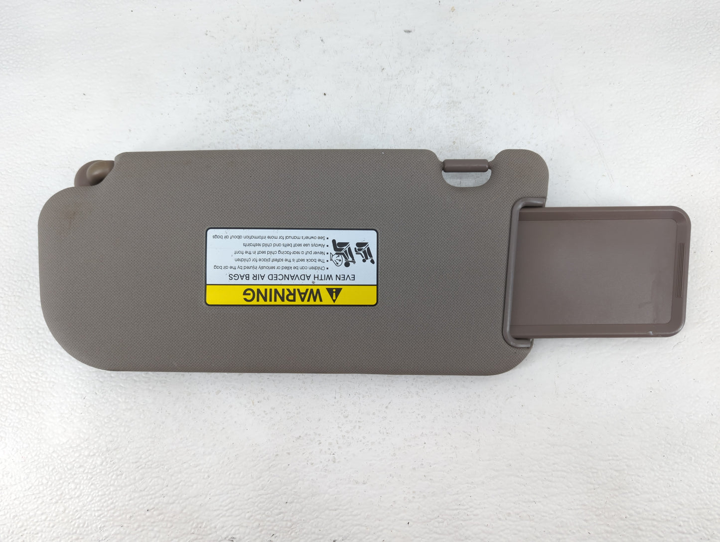 2010-2015 Hyundai Tucson Sun Visor Shade Replacement Passenger Right Mirror Fits Fits 2010 2011 2012 2013 2014 2015 OEM Used