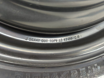 2006-2015 Hyundai Tucson Spare Donut Tire Wheel Rim Oem