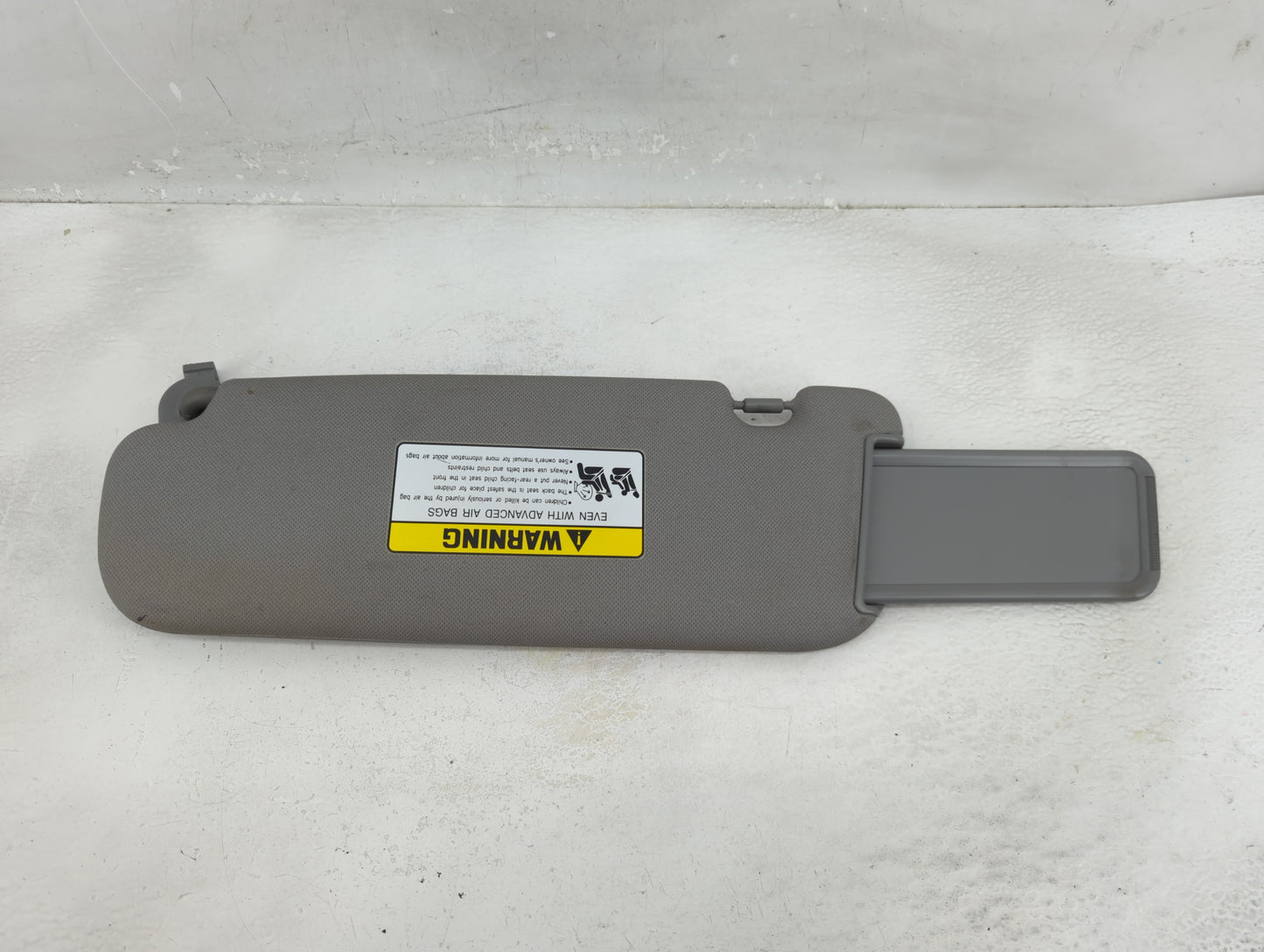 2012-2015 Hyundai Veloster Sun Visor Shade Replacement Passenger Right Mirror Fits Fits 2012 2013 2014 2015 OEM Used Auto Pa