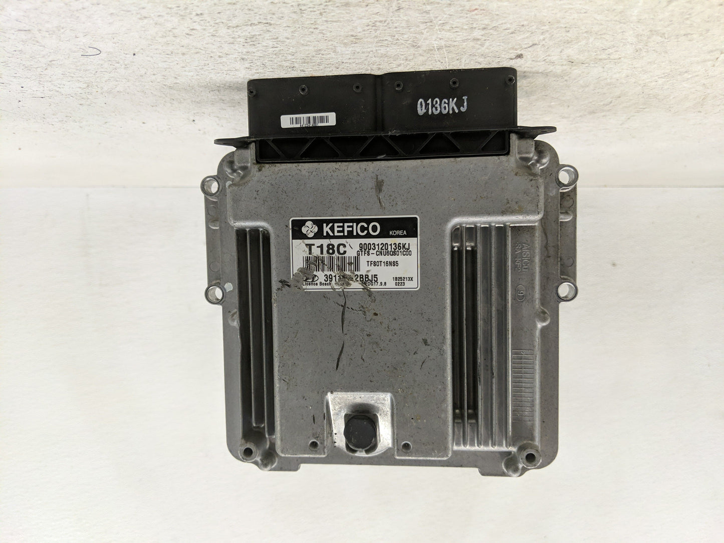 2013 Hyundai Veloster PCM Engine Control Computer ECU ECM PCU OEM P/N:9003120136KJ Fits OEM Used Auto Parts - Oemusedautopar