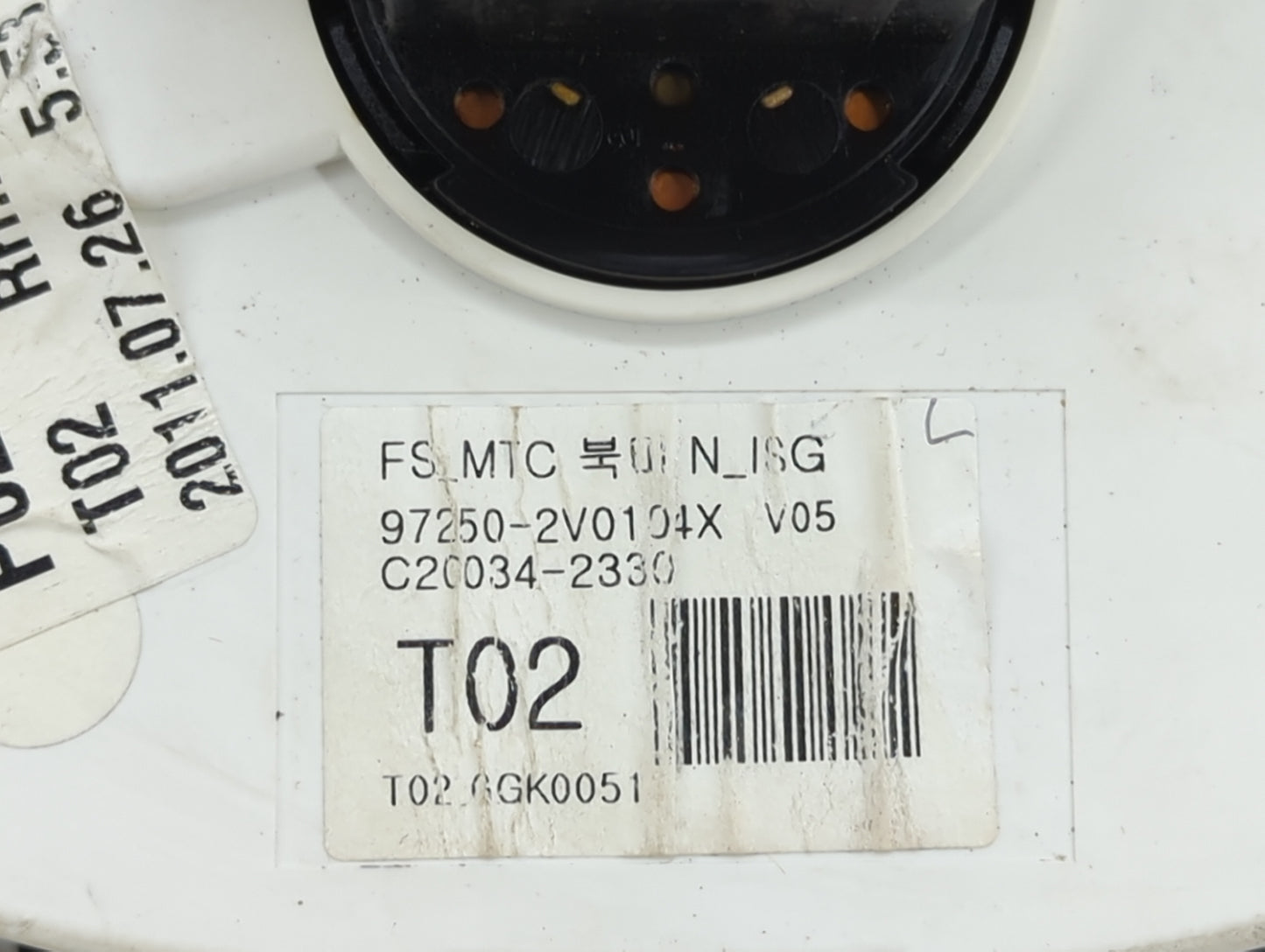 2013 Hyundai Veloster Climate Control Module Temperature AC/Heater Replacement P/N:97250-2V0104X C20034-2330 Fits OEM Used A