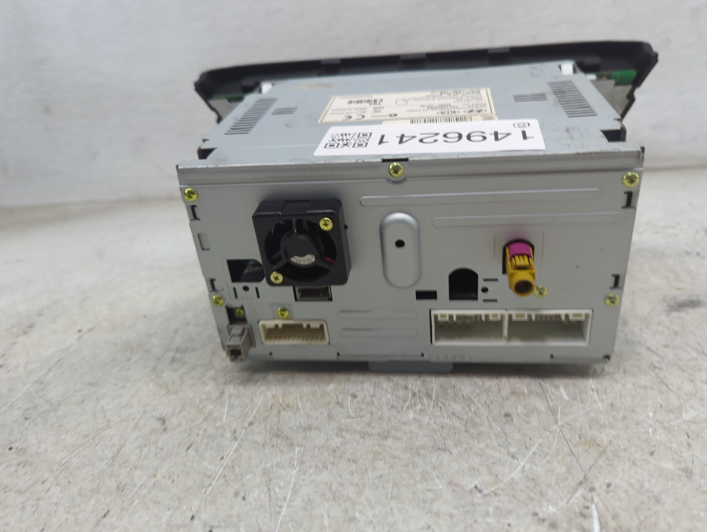 2012-2015 Hyundai Veloster Radio AM FM Cd Player Receiver Replacement P/N:LAC1730ENFS 96560-2V730 Fits Fits 2012 2013 2014 2