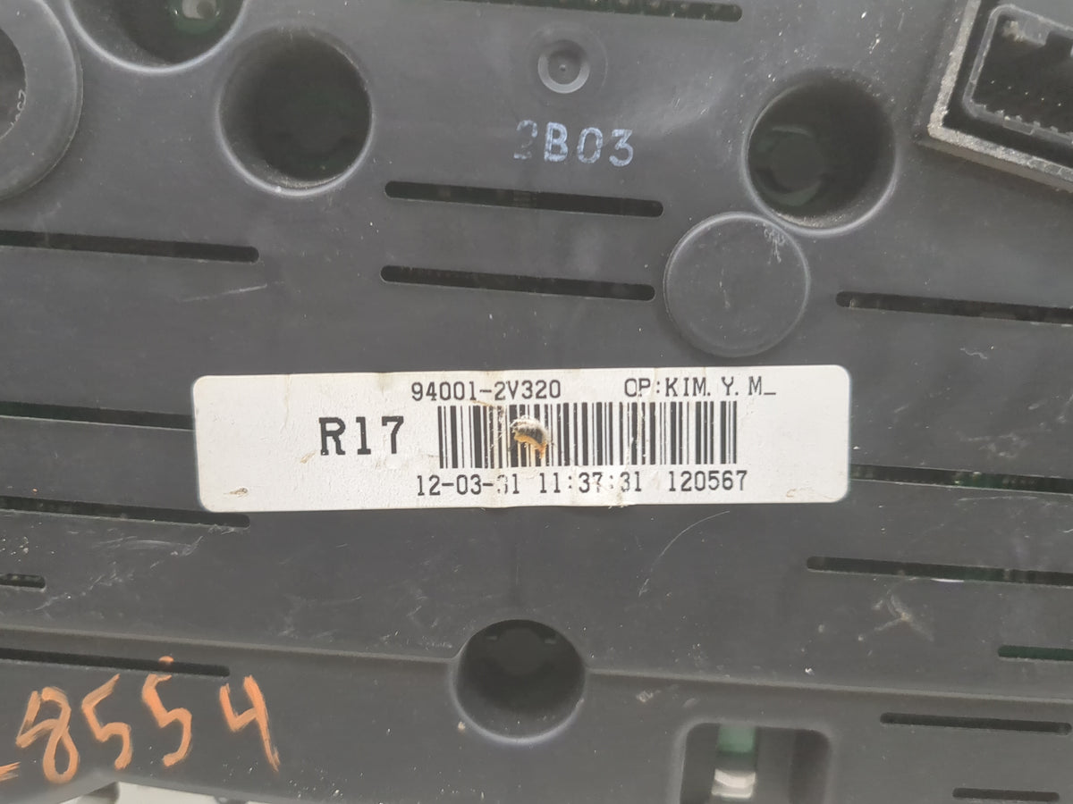 2012-2015 Hyundai Veloster Instrument Cluster Speedometer Gauges P/N:94001-2V320 Miles: Fits Fits 2012 2013 2014 2015 OEM Us
