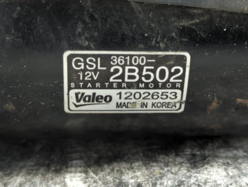 2012-2020 Hyundai Veloster Car Starter Motor Solenoid OEM P/N:36100-2B502 Fits OEM Used Auto Parts
