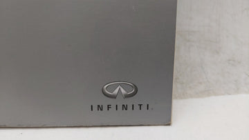 2013 Infiniti G35 Owners Manual Book Guide OEM Used Auto Parts
