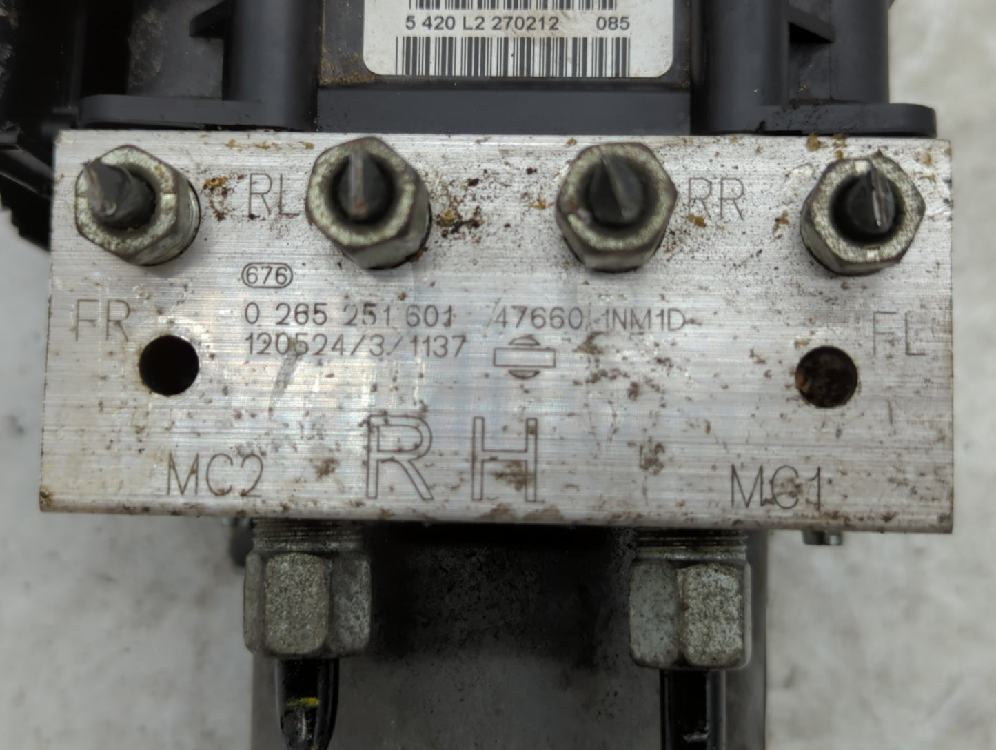 2011-2013 Infiniti G37 ABS Pump Control Module Replacement P/N:47660 1NM1D 0 265 951 629 Fits Fits 2011 2012 2013 2015 OEM U