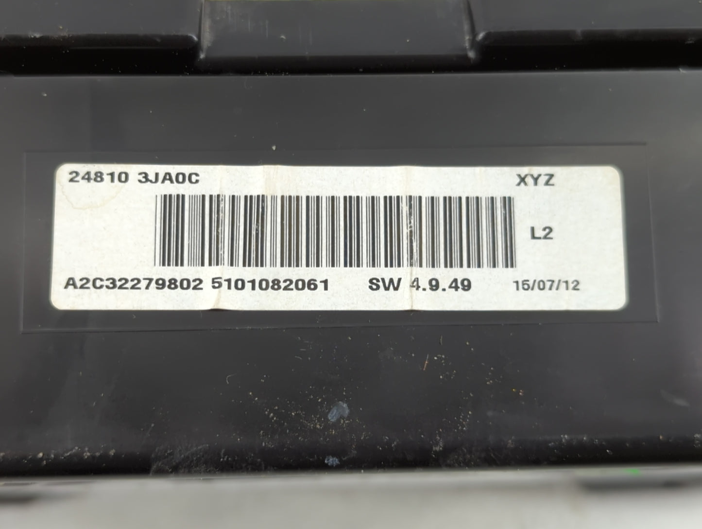 2013 Infiniti Jx35 Instrument Cluster Speedometer Gauges P/N:24810 3JA0C Fits OEM Used Auto Parts - Oemusedautoparts1.com