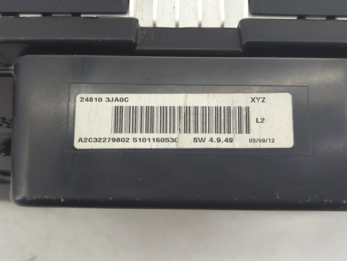 2013 Infiniti Jx35 Instrument Cluster Speedometer Gauges P/N:24810 3JA0C Fits OEM Used Auto Parts - Oemusedautoparts1.com