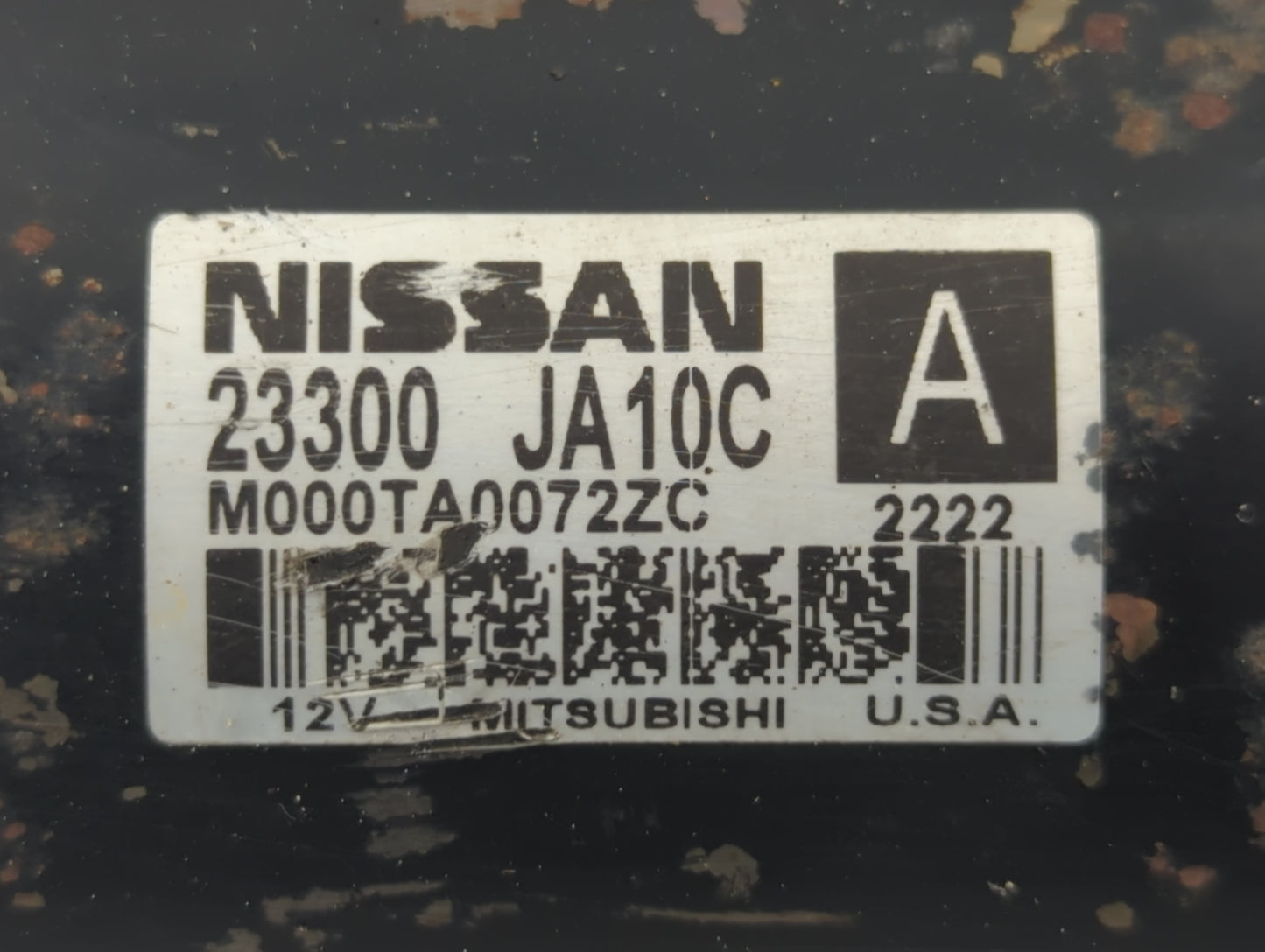 2013 Infiniti Jx35 Car Starter Motor Solenoid OEM P/N:23300 JA10C Fits Fits 2007 2008 2009 2010 2011 2012 2014 OEM Used Auto