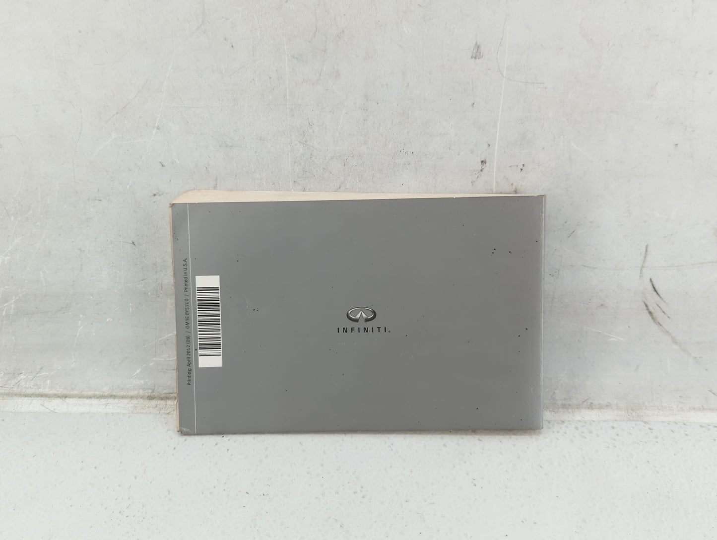 2013 Infiniti M35 Owners Manual Book Guide OEM Used Auto Parts - Oemusedautoparts1.com