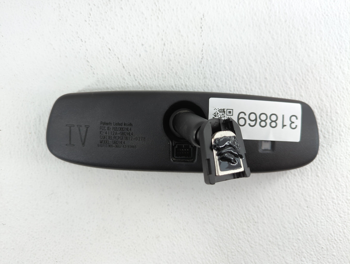 2013 Infiniti Qx56 Interior Rear View Mirror Replacement OEM P/N:NZL0BI2HL4 Fits Fits 2014 2015 2016 2017 2018 2019 OEM Used
