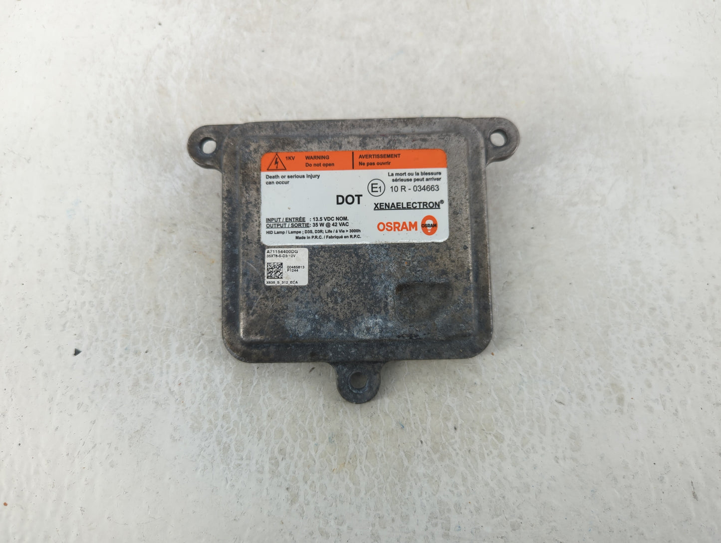 2013-2015 Jaguar Xf Headlight Ballast Head Light - Oemusedautoparts1.com