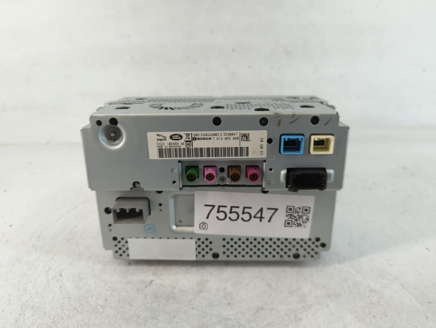 2012-2013 Jaguar Xf Am Fm Cd Player Radio Receiver - Oemusedautoparts1.com