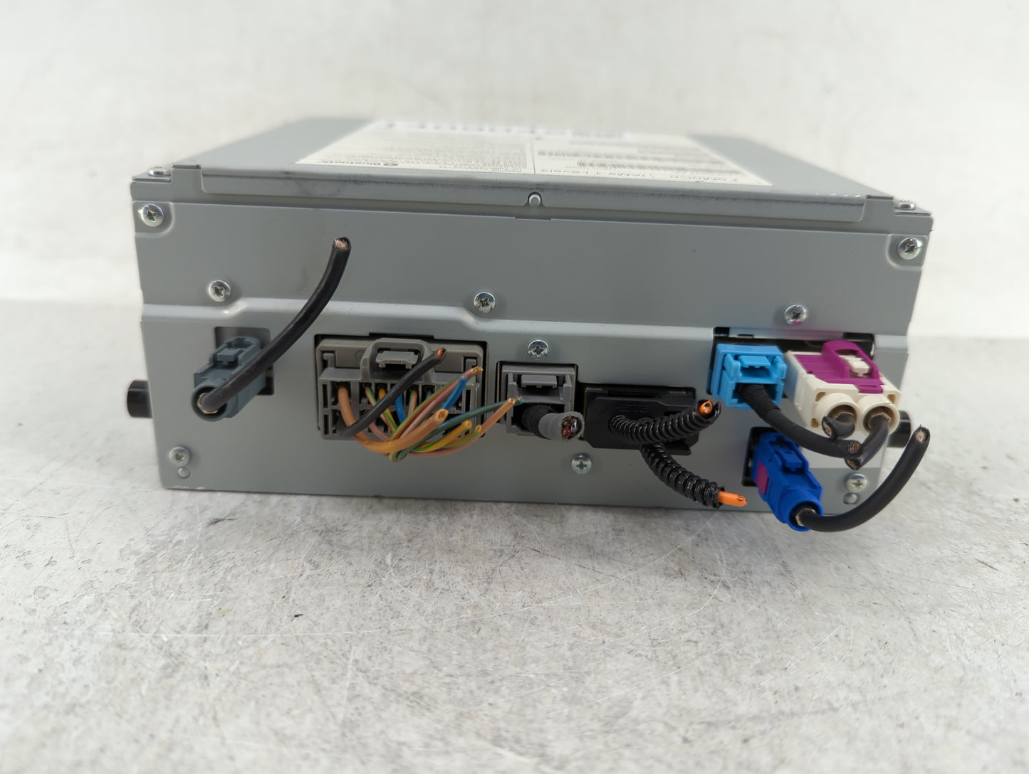2011-2015 Jaguar Xj Radio AM FM Cd Player Receiver Replacement P/N:50645928AA Fits Fits 2011 2012 2013 2014 2015 OEM Used Au