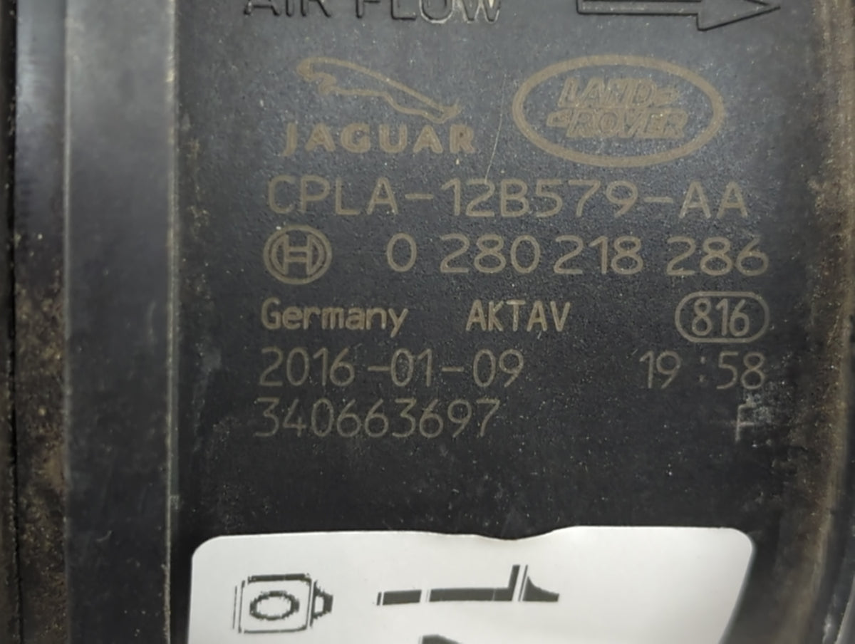 2013-2019 Jaguar Xj Mass Air Flow Meter Maf Sensor 1433319 - Oemusedautoparts1.com