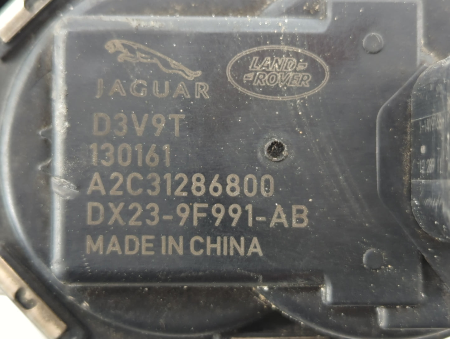 2013-2019 Jaguar Xj Throttle Body P/N:DX23-9F991-AB Fits Fits 2013 2014 2015 2016 2017 2018 2019 2020 OEM Used Auto Parts -