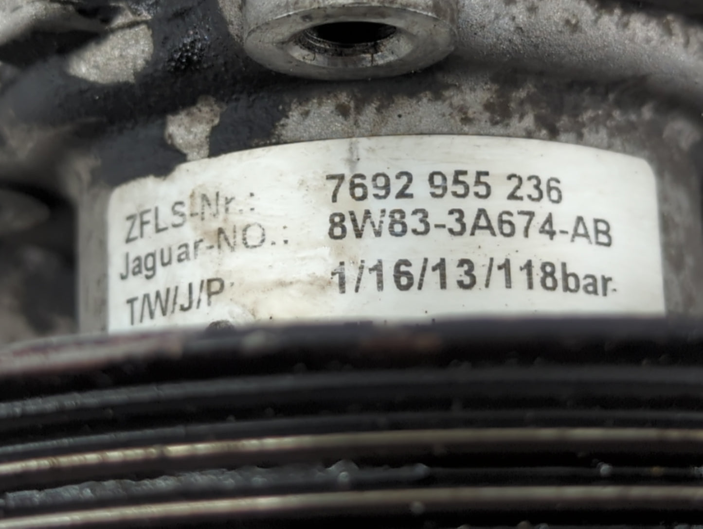 2010-2019 Jaguar Xj Power Steering Column Pump Oem - Oemusedautoparts1.com