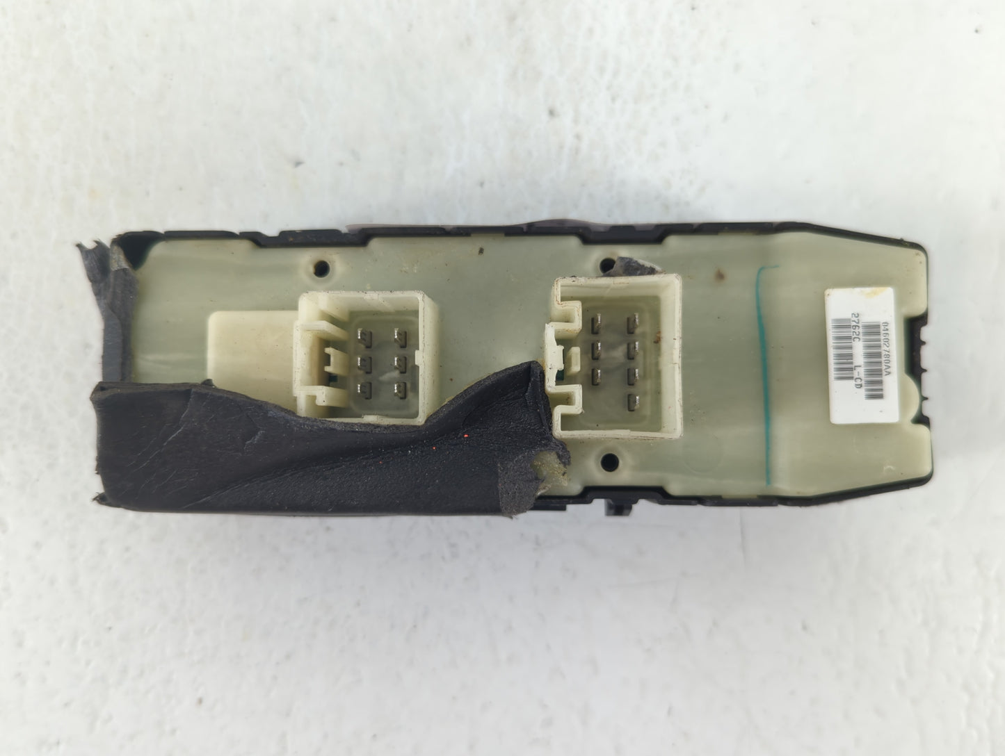 2013 Jeep Compass Master Power Window Switch Replacement Driver Side Left P/N:04602780AA Fits OEM Used Auto Parts - Oemuseda