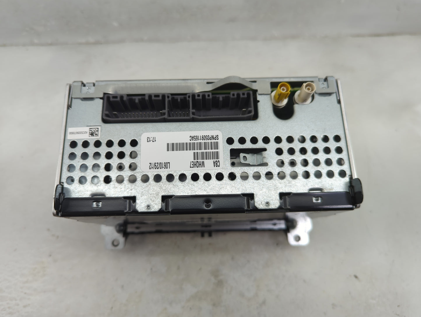 2013 Jeep Grand Cherokee Radio AM FM Cd Player Receiver Replacement P/N:P05091165AC 05091165AC Fits OEM Used Auto Parts - Oe