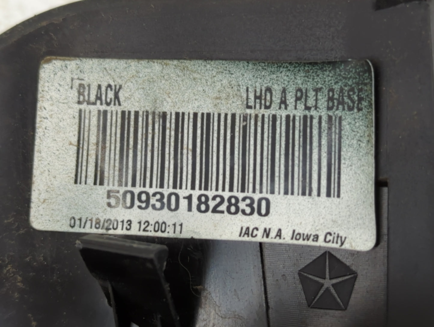 2011-2017 Jeep Patriot Master Power Window Switch Replacement Driver Side Left P/N:50930182830 Fits OEM Used Auto Parts - Oe