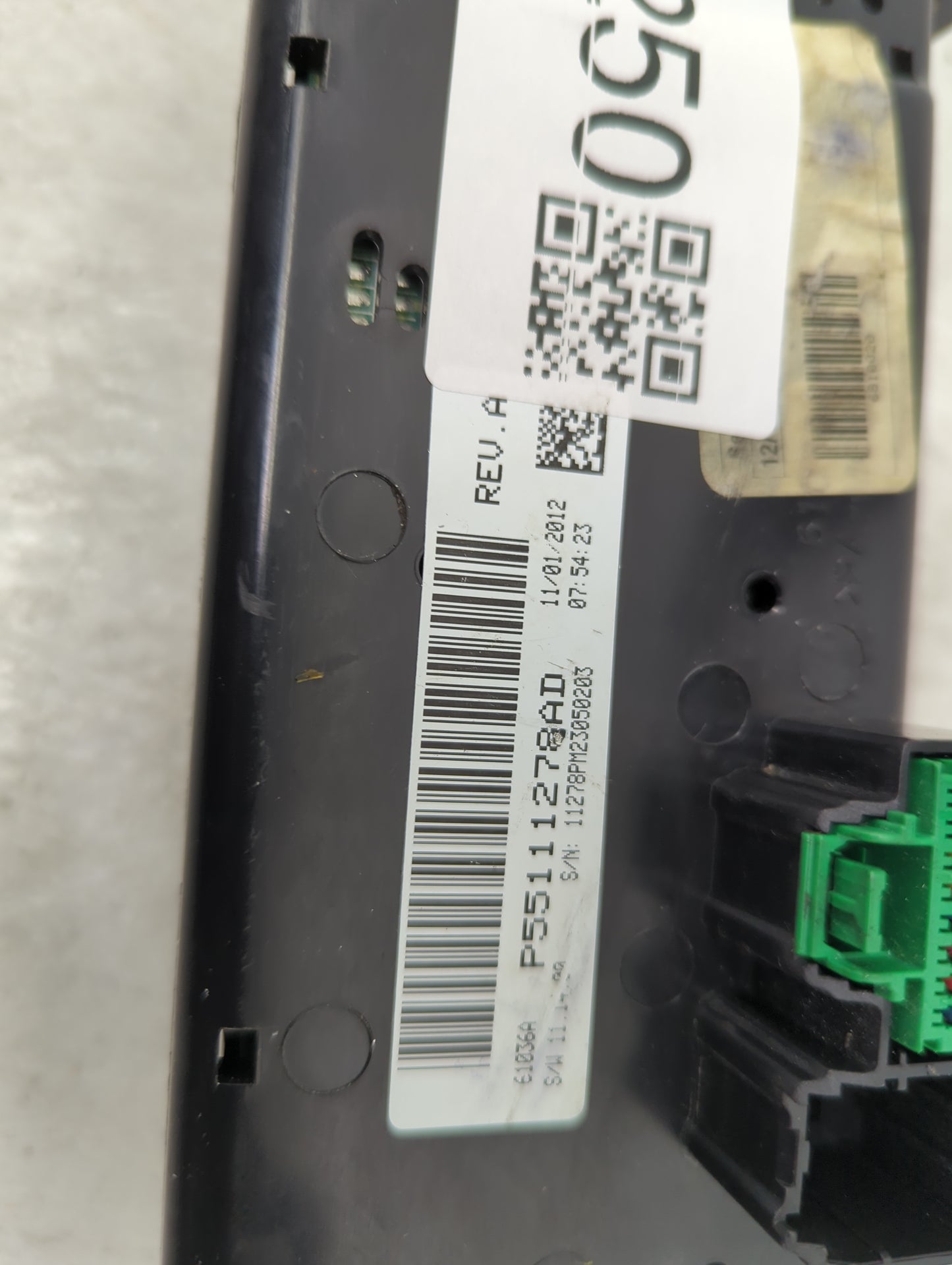 2011-2017 Jeep Patriot Climate Control Module Temperature AC/Heater Replacement P/N:P55111278AD Fits OEM Used Auto Parts - O