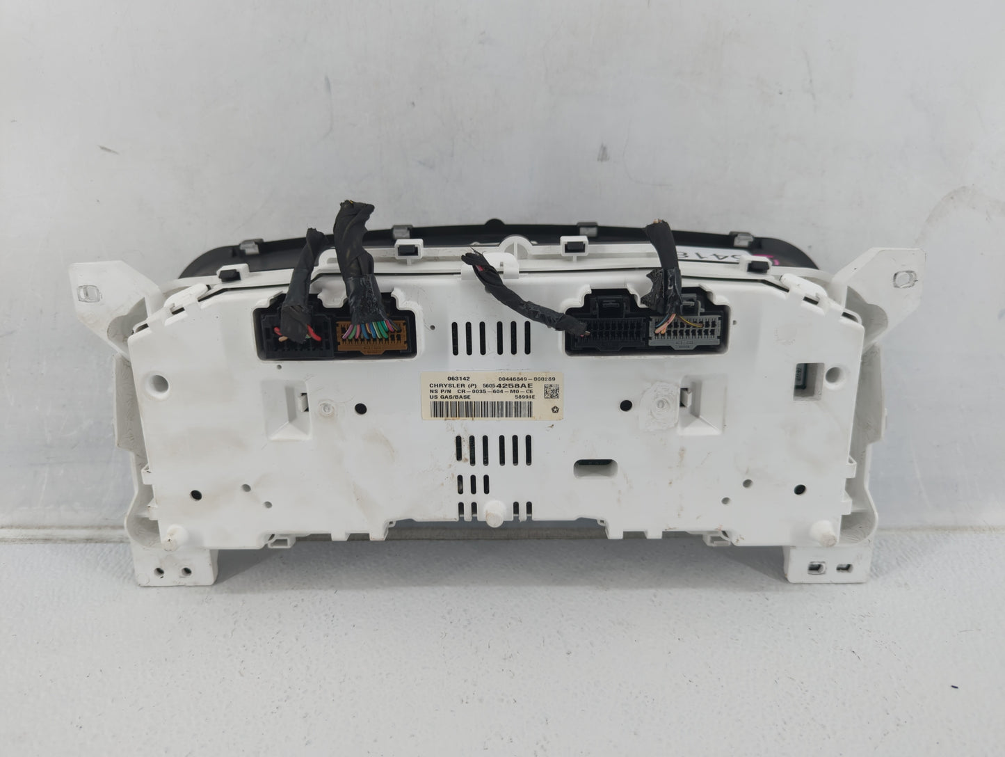 2013 Jeep Patriot Instrument Cluster Speedometer Gauges P/N:P68080402AF 56054258AD Fits OEM Used Auto Parts - Oemusedautopar