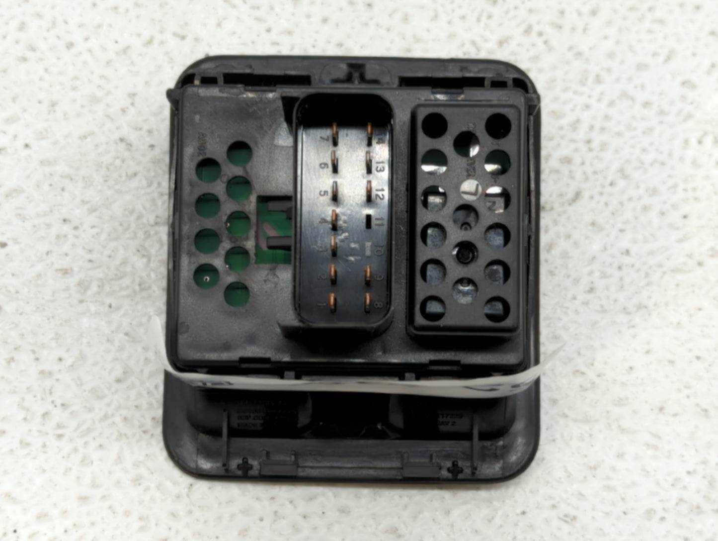 2013 Jeep Wrangler Master Power Window Switch Replacement Driver Side Left P/N:68156217AA Fits OEM Used Auto Parts - Oemused