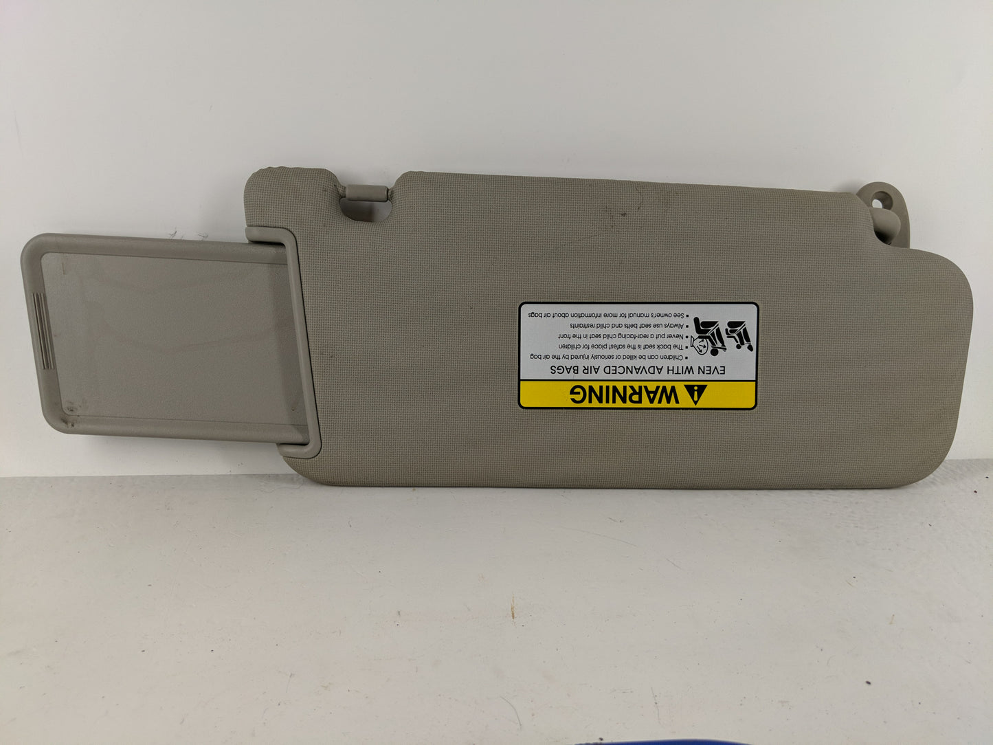 2010-2013 Kia Forte Sun Visor Shade Replacement Driver Left Mirror Fits Fits 2010 2011 2012 2013 OEM Used Auto Parts - Oemus