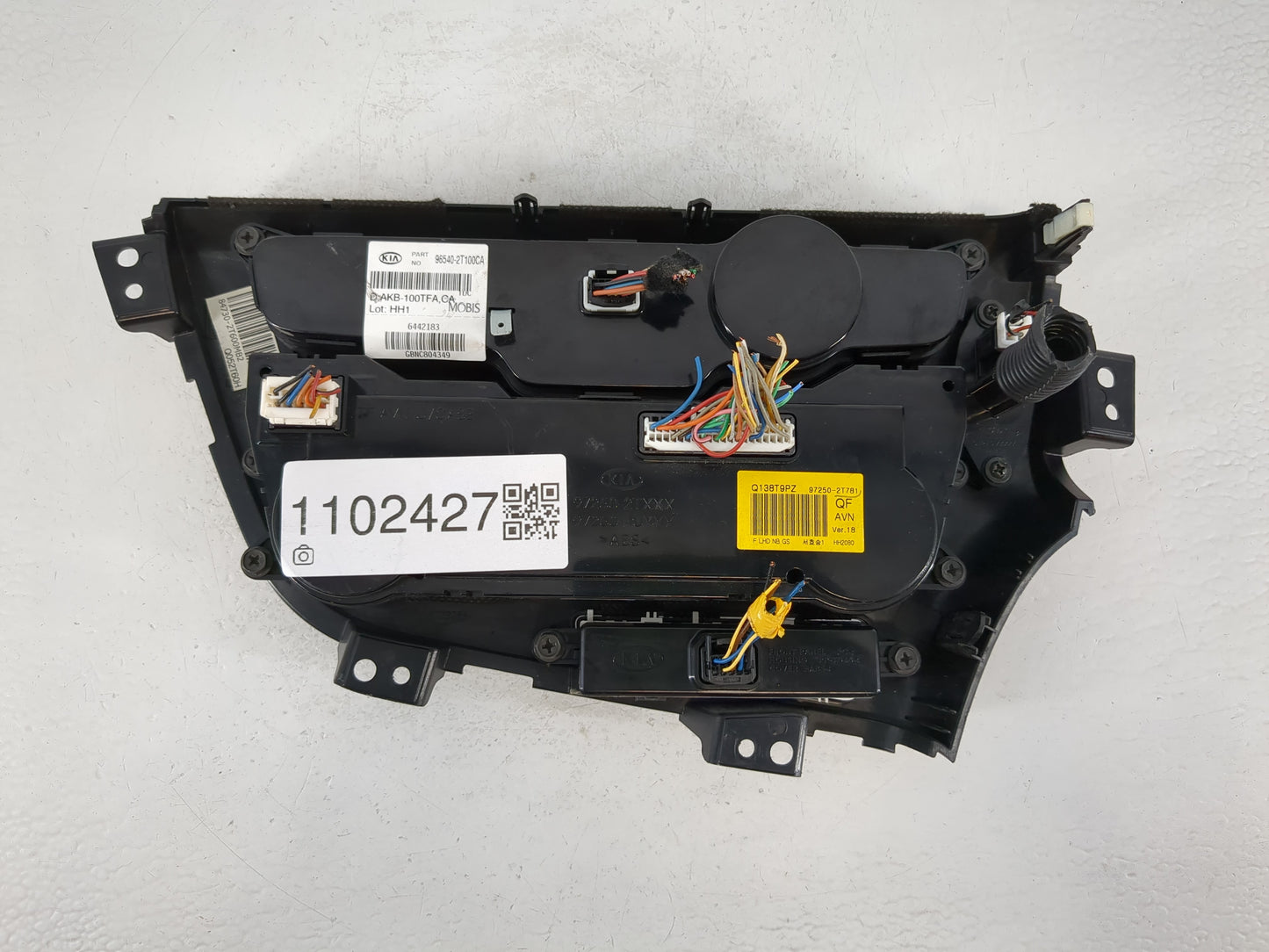 2011-2013 Kia Optima Climate Control Module Temperature AC/Heater Replacement P/N:96540-2T00CA Fits Fits 2011 2012 2013 OEM