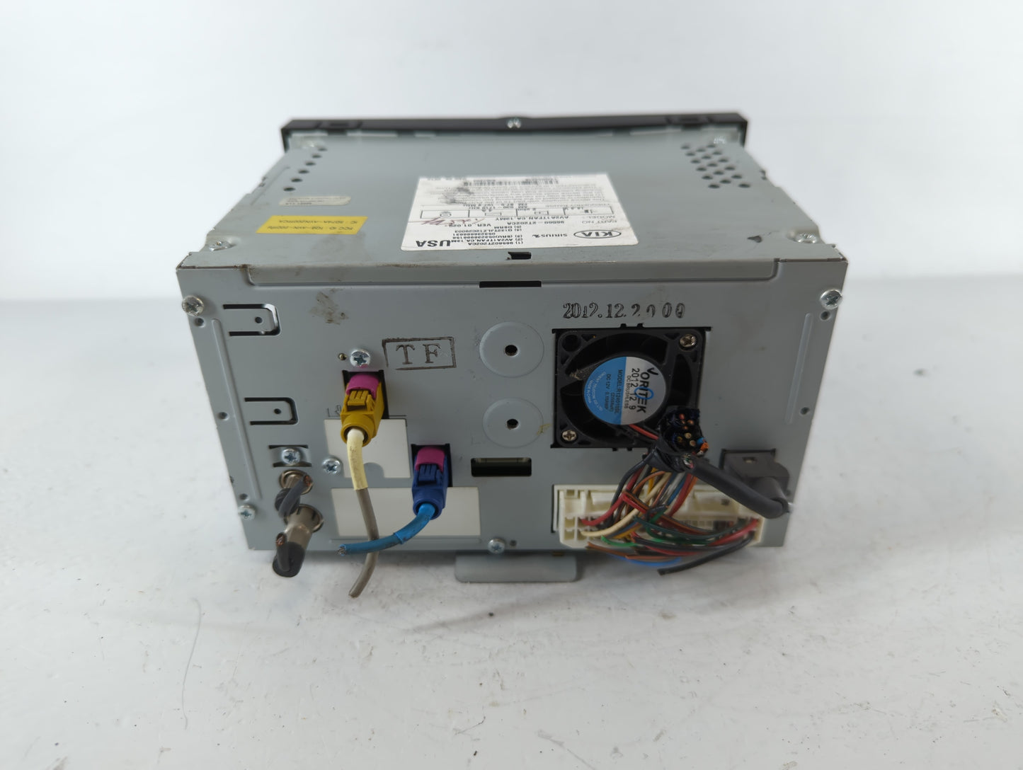 2011-2013 Kia Optima Radio AM FM Cd Player Receiver Replacement P/N:96560-2T202CA Fits Fits 2011 2012 2013 OEM Used Auto Par