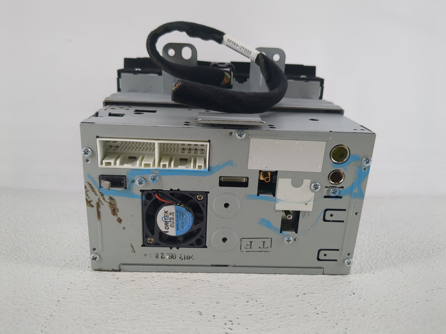2011-2013 Kia Optima Radio AM FM Cd Player Receiver Replacement P/N:96560-2T202CA Fits Fits 2011 2012 2013 OEM Used Auto Par