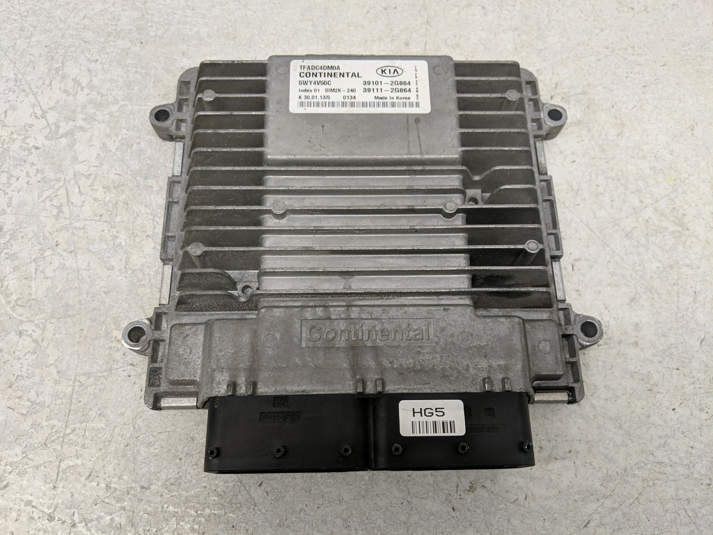 2011-2013 Kia Optima PCM Engine Control Computer ECU ECM PCU OEM P/N:39111-2G864 39101-2G864 Fits Fits 2011 2012 2013 OEM Us