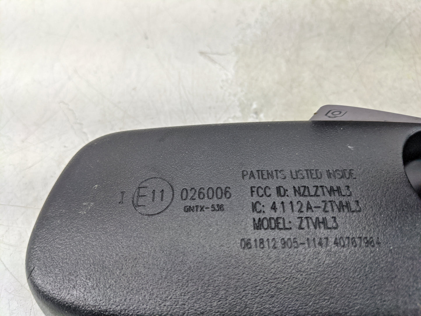 2011-2013 Kia Optima Interior Rear View Mirror Replacement OEM P/N:4112A-HFCHL4 4112A-ZTVHL3 Fits OEM Used Auto Parts - Oemu