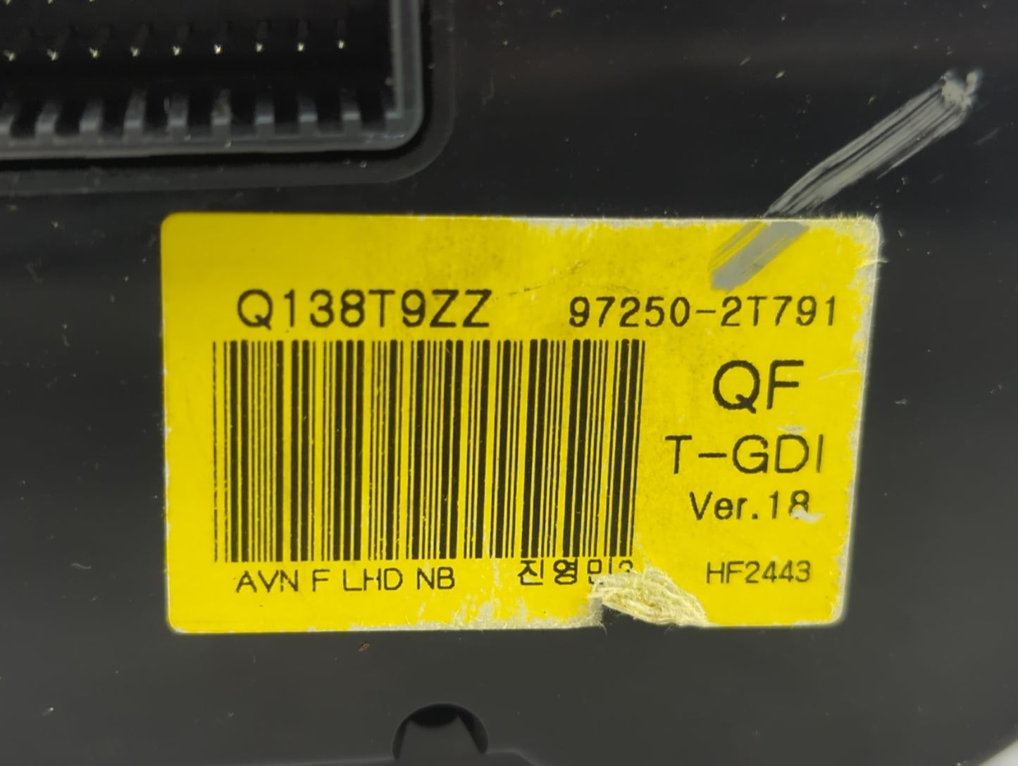 2011-2013 Kia Optima Climate Control Module Temperature AC/Heater Replacement P/N:97250-2T791 Q138T9ZZ Fits Fits 2011 2012 2