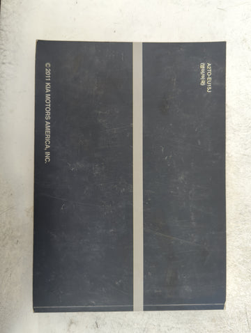 2013 Kia Optima Owners Manual Book Guide P/N:A2TO-EU15J UM 130 PS 001 OEM Used Auto Parts