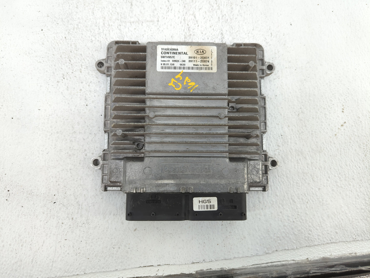 2011-2013 Kia Optima PCM Engine Control Computer ECU ECM PCU OEM P/N:39111-2G868 39101-2G868, 39101-2G874 Fits Fits 2011 201