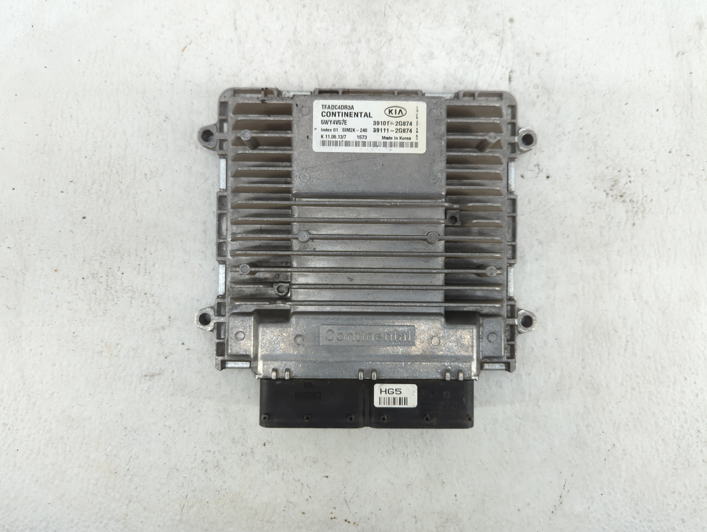 2011-2013 Kia Optima PCM Engine Control Computer ECU ECM PCU OEM P/N:39111-2G868 39101-2G868, 39101-2G874 Fits Fits 2011 201