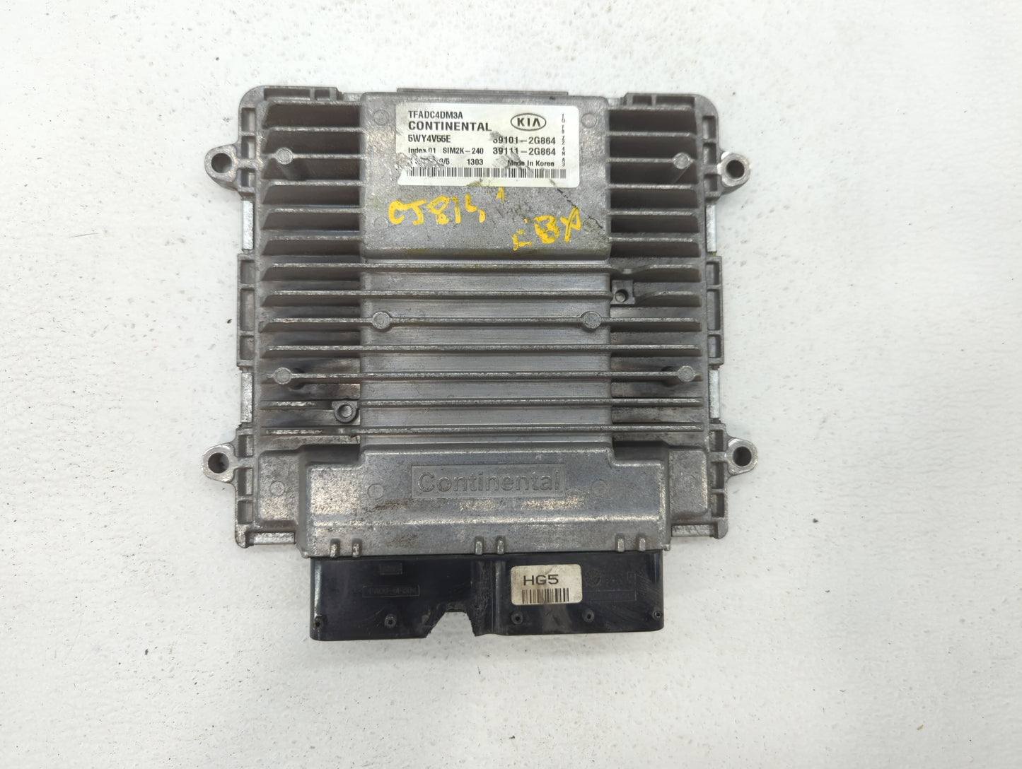 2011-2013 Kia Optima PCM Engine Control Computer ECU ECM PCU OEM P/N:39111-2G900 39101-2G900, 39101-2G862 Fits Fits 2011 201