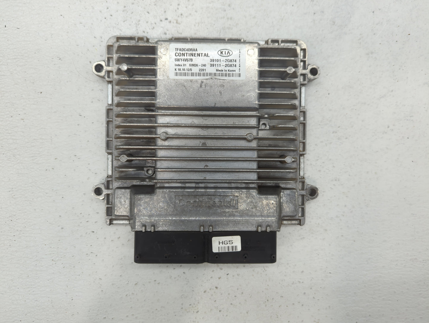 2011-2013 Kia Optima PCM Engine Control Computer ECU ECM PCU OEM P/N:39111-2G864 39101-2G864, 39111-2G872 Fits Fits 2011 201