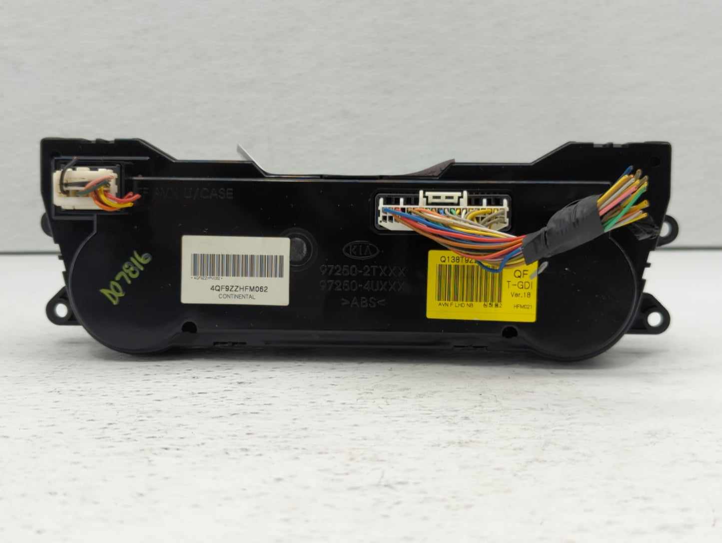 2011-2013 Kia Optima Climate Control Module Temperature AC/Heater Replacement P/N:4QF9ZZHFM062 25932036 Fits Fits 2011 2012