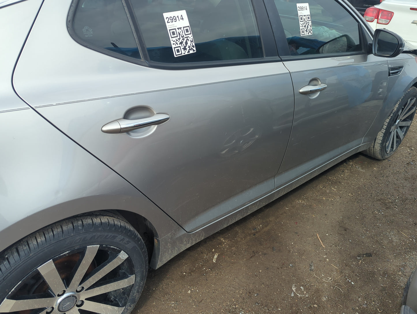 2011-2015 Kia Optima Passenger Rear Door Oem 5009827 - Oemusedautoparts1.com