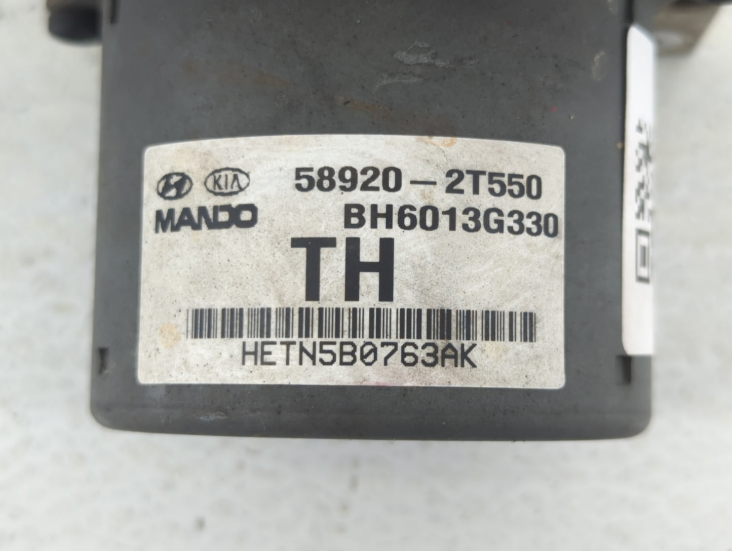 2011-2013 Kia Optima ABS Pump Control Module Replacement P/N:58920-2T550 BE6003G317 Fits Fits 2011 2012 2013 OEM Used Auto P